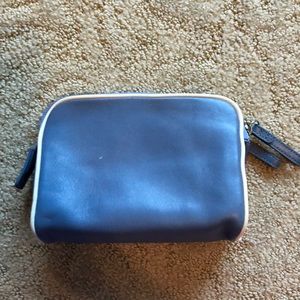 Coach Blue Makeup Bag